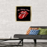 Rolling Stones - Класически плакат за стена на лого, 14.725 22.375