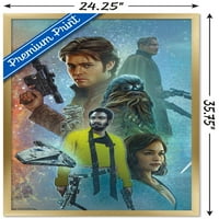Междузвездни войни: Соло - Плакат за стена за празнуване, 22.375 34