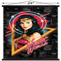Филм на комикси - Wonder Woman - Wonder Woman Wall Poster с магнитна рамка, 22.375 34