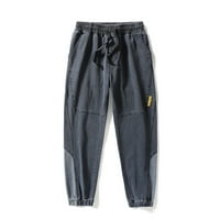 Dqueduo товарни панталони за мъже модни класически кюл от спокойна форма на работа бойни бойни предпазни панталони Подаръци за мъже на клирънс
