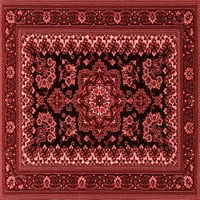Ahgly Company Indoor Rectangle Персийски червени традиционни килими, 8 '12'