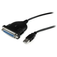 StarTech.com АЙКУСБ1284Д 6фт флашка до паралелен адаптер за принтер кабел