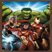 Marvel Comics - Spider Woman - Avengers Assemble Wall Poster, 22.375 34