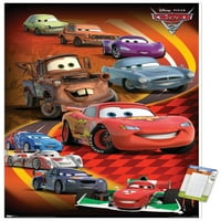 Disney Pixar Cars - Group Tall Poster, 14.725 22.375