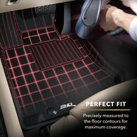 3D Maxpider персонализиран подложка за пода за Hyundai Veloster 2012- Kagu Black Complete Set