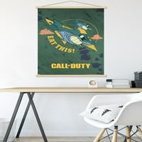 Call of Duty: Vanguard - Яжте този плакат за стена с дървена магнитна рамка, 22.375 34