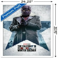 Marvel Falcon и Winter Soldier - Baron Zemo One Lither Sall Poster, 22.375 34