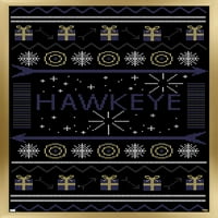 Marvel Hawkeye - Плакат за стена на пуловер Hawkeye, 22.375 34
