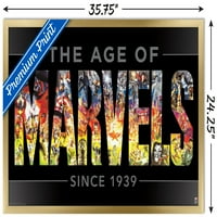 Marvel Comics - Marvel 80 -та годишнина - Age of Marvels Wall Poster, 22.375 34