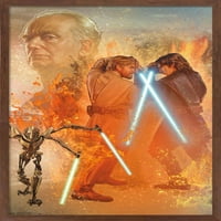 Междузвездни войни: Отмъщение на плаката за стена на Sith - празник, 14.725 22.375