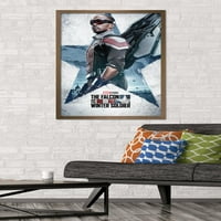 Marvel Falcon и Winter Soldier - Falcon One Leets Wall Poster, 22.375 34