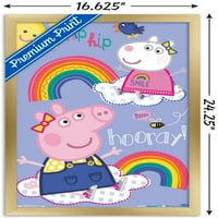 PEPPA PIG - Плакат за стена на HOORAY, 14.725 22.375
