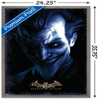Видео игра на комикси - Arkham Asylum - Плакат на Joker Wall, 22.375 34
