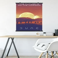 Дюна - Бъдещето е на плаката на стената на хоризонта, 22.375 34