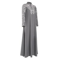 Zrbywb модна жена парти рокля жени рокля кафтан араб
