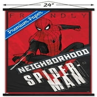 Marvel Spider -Man: Няма начин вкъщи - приятелски 24 40 рамкиран плакат
