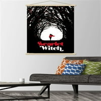 Marvel Comics - Scarlet Witch - Scarlet Witch Стенна плакат с дървена магнитна рамка, 22.375 34