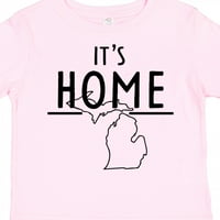 Inktastic Това е домашно състояние на Michigan Dorne Gift Toddler Boy или Thddler Girl Тениска