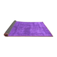 Ahgly Company вътрешен правоъгълник ориенталски лилави килими за индустриална зона, 2 '3'