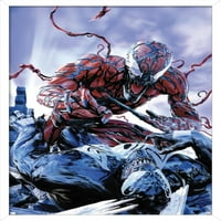 Marvel Comics - Carnage - Битка с Venom Wall Poster, 14.725 22.375