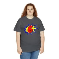 Графична тениска за рожден ден на супергерои, размери S-5XL