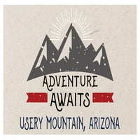 Usery Mountain Arizona сувенирен хладилник Magnet Adventure очаква дизайн