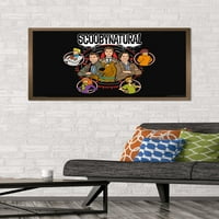 Scooby -Doo - Скуобинотурален плакат за стена, 22.375 34