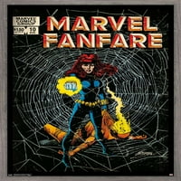 Marvel Comics - Black Widow - Marvel Fanfare Стенна плакат с pushpins, 14.725 22.375
