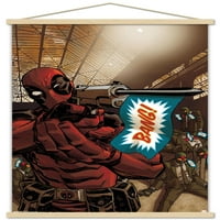 Marvel Comics - Deadpool - Bang Wall Poster с магнитна рамка, 22.375 34