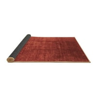 Ahgly Company Indoor Square Oriental Brown Cured Rugs, 5 'квадрат