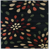 Обединени тъкачи Чарлийз Калипсо модерни тъкани полипропилен площ килим или бегач