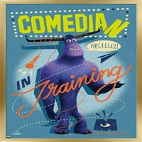 Disney Monsters at Work - Плакат за стена на комик, 14.725 22.375