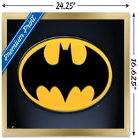 Trends International DC Comics - Batman - Symbol Wall Poster 16.5 24.25 .75 Версия за златна рамка