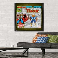 Marvel Toy Vault - Thor Wall Poster, 22.375 34 в рамка