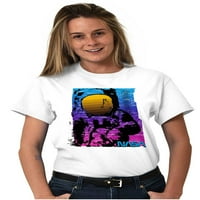 Vaporwave НАСА Космически астронавти Мъжки графични тениски тениски Brisco Brands M