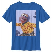 Момчето е Muppets Gonzo Chili Peppers Graphic Tee Royal Blue Small
