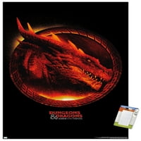 Dungeons and Dragons - Чест сред крадците - плакат на Dragon Wall, 22.375 34