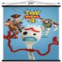 История на играчките на Disney Pixar - Trio Wall Poster с магнитна рамка, 22.375 34