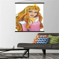 Disney Sleeping Beauty - Aurora - Стилизиран плакат за стена с магнитна рамка, 22.375 34