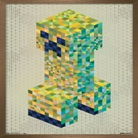 Minecraft - CreeperScope на плакат за стена, 14.725 22.375