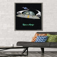 Рик и Морти - Плакат за космическа стена, 22.375 34